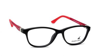 Black Cateye Rimmed Eyeglasses  (FZ1001WFP1|48)