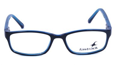Black Rectangle Rimmed Eyeglasses (FZ1006MFP1|49)