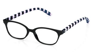 Black Wayfarer Rimmed Eyeglasses  (FZ1007WFP2|49)