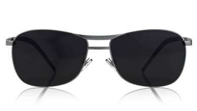 Grey Navigator Men Sunglasses (M032BK2|60)