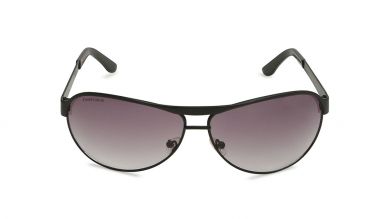 Black Aviator Men Sunglasses (M035GY1|64)