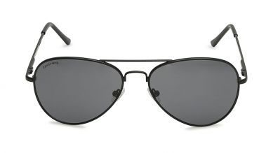 Black Aviator Men Sunglasses (M069BK3|58)