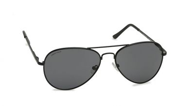 Black Aviator Men Sunglasses (M069BK3|58)