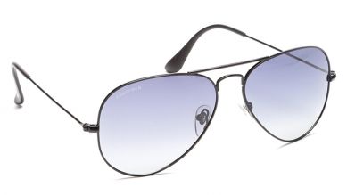 Black Aviator Men Sunglasses (M165BR15P|57)
