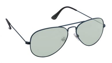 Green Aviator Men Sunglasses (M165GR28|58)
