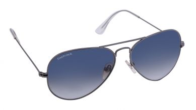 Grey Aviator Men Sunglasses (M165GY19G|57)