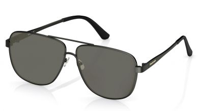 Grey Wayfarer Men Sunglasses (M183BK4P|59)