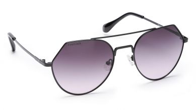 Black Oval Women Sunglasses (M192BK4F|55)