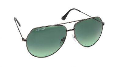 Grey Aviator Men Sunglasses (M226GR4G|59)