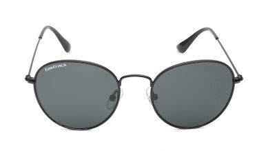 Black Round Women Sunglasses (M227BK4G|48)