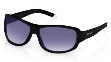 Black Wraparound Men Sunglasses (P089BK1|61)