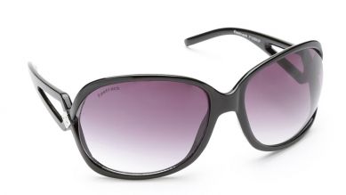 Black Bugeye Women Sunglasses (P150BK3F|63)