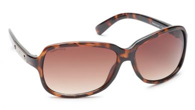 Brown Bugeye Women Sunglasses (P161BR1F|58)