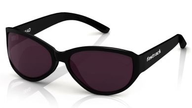 Black Oval Women Sunglasses (P188PK2F|57)