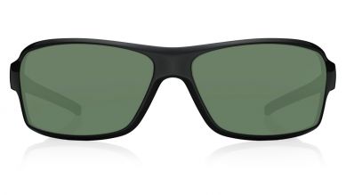 Black Wayfarer Men Sunglasses (P222GR3P|62)