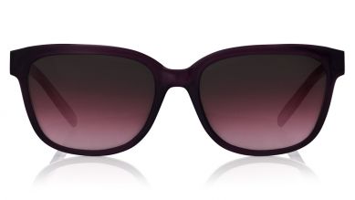 Purple Wayfarer Women Sunglasses (P286PR1F|50)