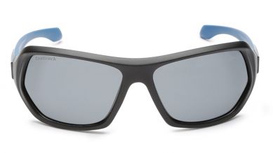 Black Wraparound Men Sunglasses (P322BK3P|61)