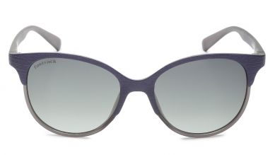 Black Round Women Sunglasses (P335GR2F|53)