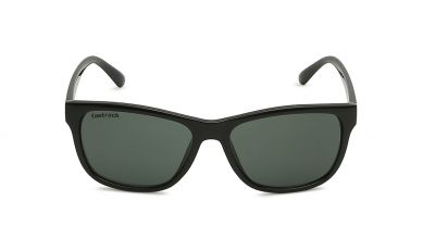Black Wayfarer Men Sunglasses (P357BK1|41)