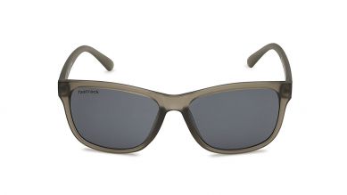 Black Wayfarer Men Sunglasses (P357BK2|56)