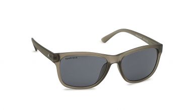 Black Wayfarer Men Sunglasses (P357BK2|56)
