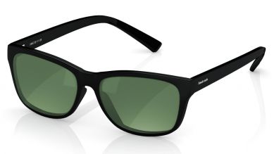 Black Wayfarer Men Sunglasses (P357BK5P|55)