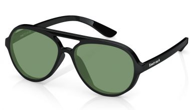 Black Aviator Men Sunglasses (P358BK4P|57)
