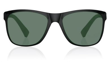 Brown Wayfarer Men Sunglasses (P380GR3P|57)