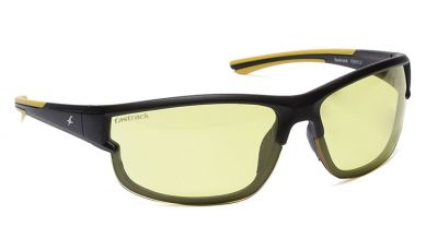 Black Sports Men Sunglasses (P384YL3|68)
