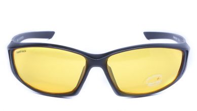 Black Wraparound Men Sunglasses (P386YL1|64)