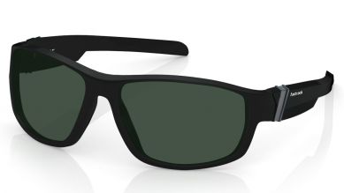 Black Wraparound Men Sunglasses (P390GR2|67)