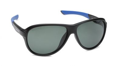 Black Sports Men Sunglasses (P416GR2P|60)