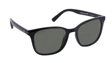 Black Square Men Sunglasses (P418GR4P|53)