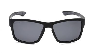 Black Square Men Sunglasses (P420BK3P|58)