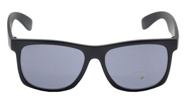 Black Wayfarer Men Sunglasses (P425BK3|56)