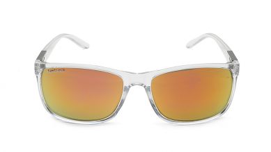 Transparent Square Men Sunglasses (P429RD5|57)