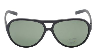 Black Aviator Men Sunglasses (P430GR3|60)