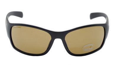 Black Wraparound Men Sunglasses (P431BR2|65)