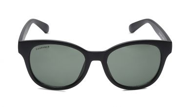 Black Round Men Sunglasses (P446GR3|54)