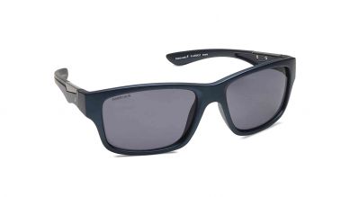 Black Wayfarer Men Sunglasses (P448BK5T|57)
