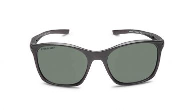 Black Wayfarer Men Sunglasses (P449BK3T|56)