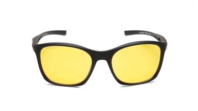 Black Wayfarer Men Sunglasses (P449YL5T|56)