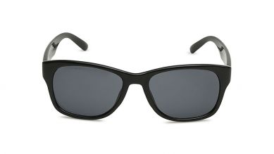Black Wayfarer Men Sunglasses (PC001BK19|54)