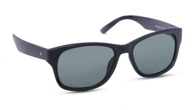 Black Rectangle Men Sunglasses (PC001BK30P|60)