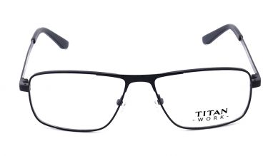 Black Navigator Rimmed Eyeglasses (T2350B1A1|56)