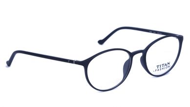Black Round Rimmed Eyeglasses (T2389A1A1|49)