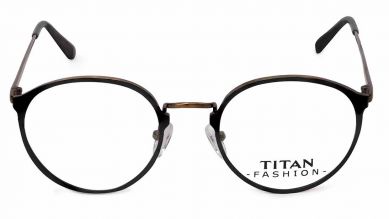 Copper Round Rimmed Eyeglasses (T2430A1A1|49)