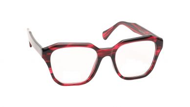 Pink Rimmed Unisex Eyeglasses (TA0081UFP5MPKV|50)