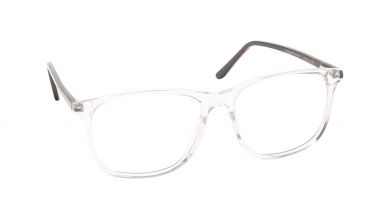 Transparent Rimmed Men Eyeglasses (TA0082MFP1MTRV|54)