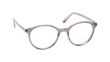 Grey Rimmed Unisex Eyeglasses (TA0084UFP1MGYV|48)